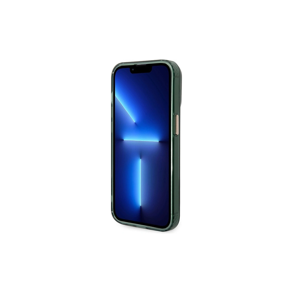 Hurtownia GSM - Etui Guess GUHMP14XHTCMA Apple iPhone 14 Pro Max zöld/khaki kemény ház Aranykeret Átlátszó MagSafe - GUE2645 - {ean13} - Hurt