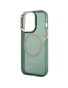 Hurtownia GSM - Etui Guess GUHMP14XHTCMA Apple iPhone 14 Pro Max zielony/khaki hard case Gold Outline Translucent MagSafe - GUE2645 - {ean13} - Hurt