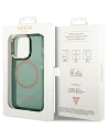 Hurtownia GSM - Etui Guess GUHMP14XHTCMA Apple iPhone 14 Pro Max zielony/khaki hard case Gold Outline Translucent MagSafe - GUE2645 - {ean13} - Hurt