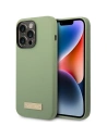 Hurtownia GSM - Etui Guess GUHMP14XSBPLA Apple iPhone 14 Pro Max zielony/khaki hard case Silicone Logo Plate MagSafe - GUE2647 - {ean13} - Hurt