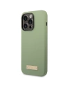 Hurtownia GSM - Etui Guess GUHMP14XSBPLA Apple iPhone 14 Pro Max zielony/khaki hard case Silicone Logo Plate MagSafe - GUE2647 - {ean13} - Hurt