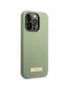 Hurtownia GSM - Etui Guess GUHMP14XSBPLA Apple iPhone 14 Pro Max zielony/khaki hard case Silicone Logo Plate MagSafe - GUE2647 - {ean13} - Hurt