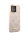Wholesale Guess GUHMP14XU4GPRP Apple iPhone 14 Pro Max pink hard case 4G Logo Plate MagSafe - GUE2649 - {ean13} - Hurt
