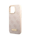 Hurtownia GSM - Etui Guess GUHMP14XU4GPRP Apple iPhone 14 Pro Max růžový/pink tvrdý kryt 4G Logo Plate MagSafe - GUE2649 - {ean13} - Hurt