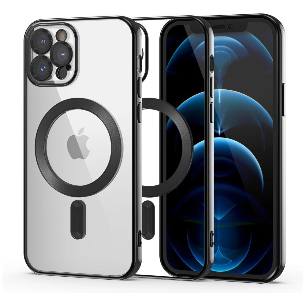 Hurtownia GSM - Etui Tech-Protect Magshine MagSafe Apple iPhone 12 Pro Max Negru - THP2061 - {ean13} - Hurt