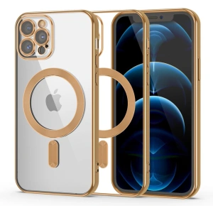 Etui Tech-Protect Magshine MagSafe Apple iPhone 12 Pro Max Gold