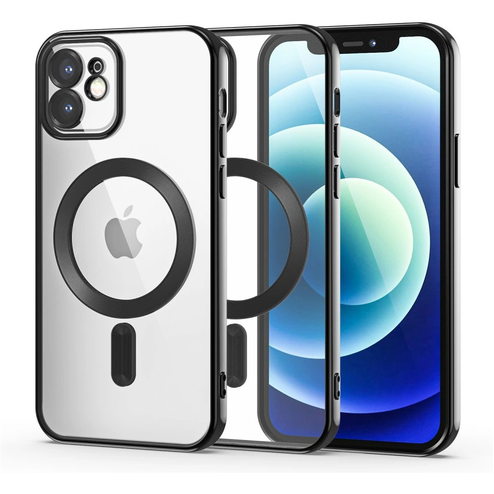 Hurtownia GSM - Etui Tech-Protect Magshine MagSafe Apple iPhone 12 Negru - THP2065 - {ean13} - Hurt