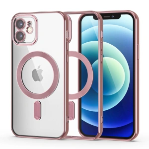 Hurtownia GSM - Etui Tech-Protect Magshine MagSafe Apple iPhone 12 Růžové zlato - THP2067 - {ean13} - Hurt