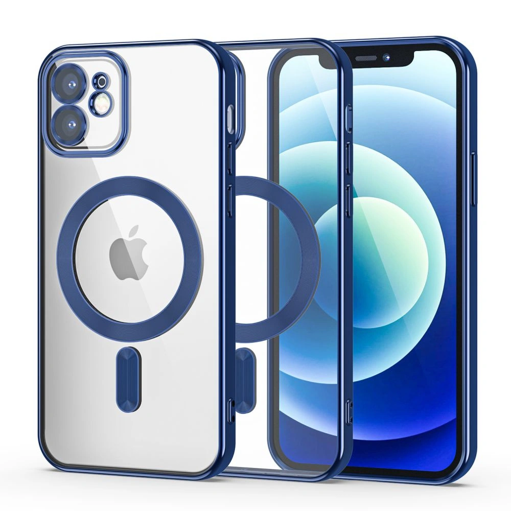 Hurtownia GSM - Etui Tech-Protect Magshine MagSafe Apple iPhone 12 Modrá - THP2068 - {ean13} - Hurt