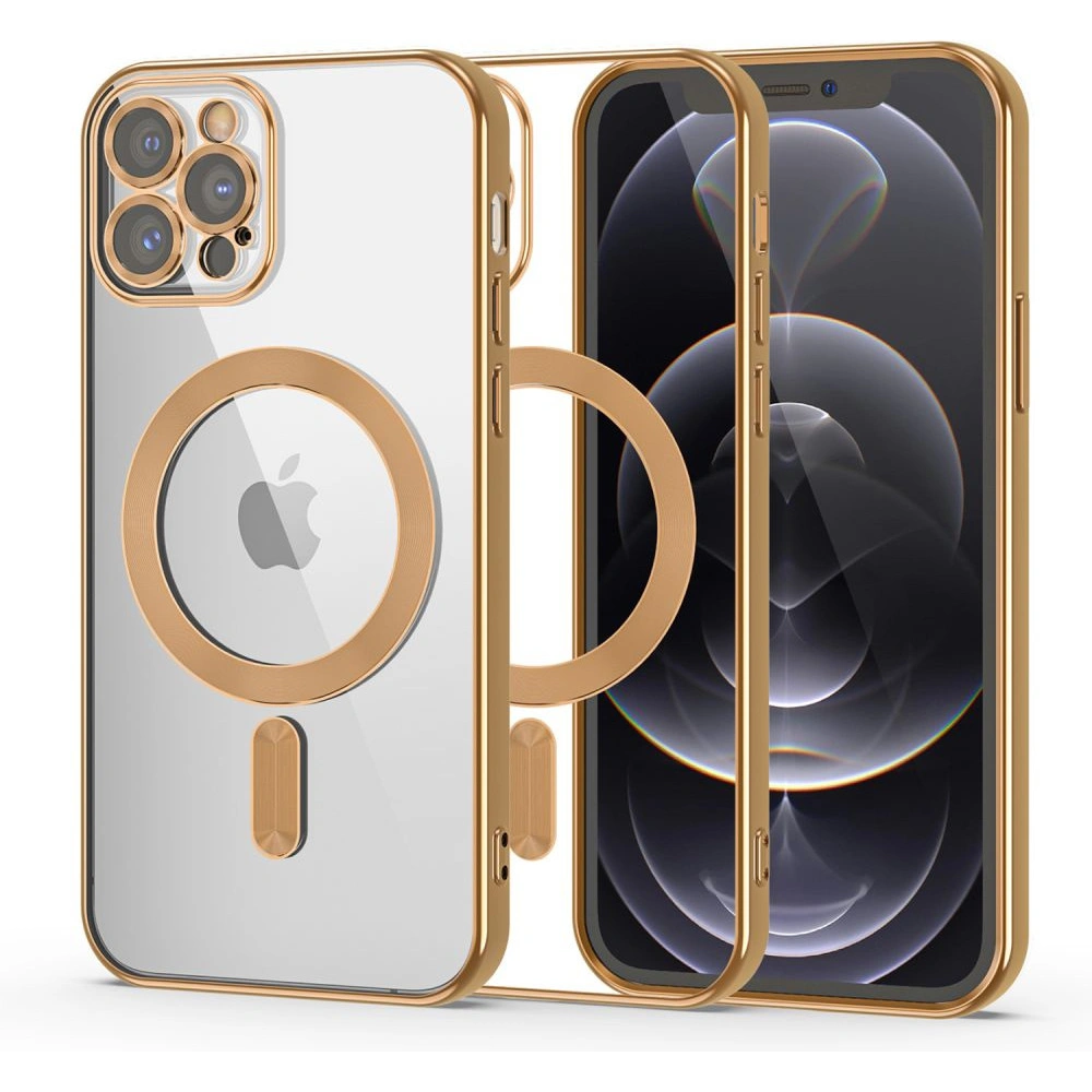 Wholesale Tech-Protect Magshine MagSafe Apple iPhone 12 Pro Gold - THP2070 - {ean13} - Hurt
