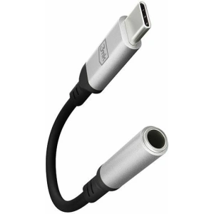Hurtownia GSM - Audio adapter 3MK USB-C/mini jack 3,5 mm fekete/black - 3MK4950 - {ean13} - Hurt