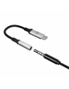 Wholesale 3MK Audio Adapter USB-C/mini jack 3,5 mm black - 3MK4950 - {ean13} - Hurt