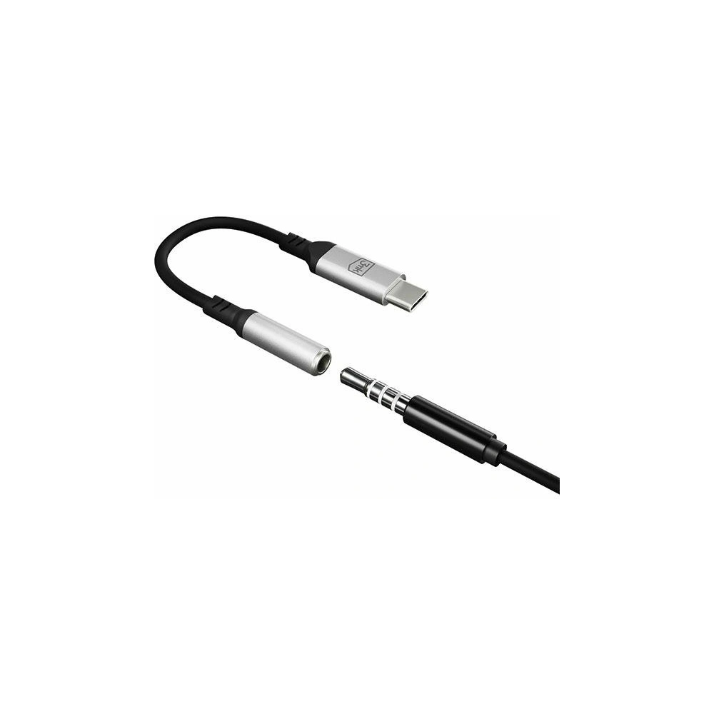 Wholesale 3MK Audio Adapter USB-C/mini jack 3,5 mm black - 3MK4950 - {ean13} - Hurt