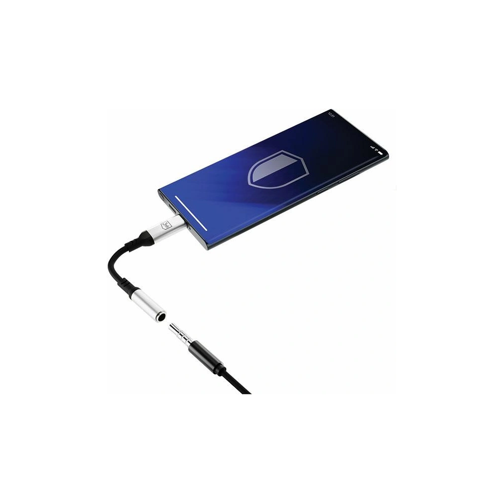 Wholesale 3MK Audio Adapter USB-C/mini jack 3,5 mm black - 3MK4950 - {ean13} - Hurt