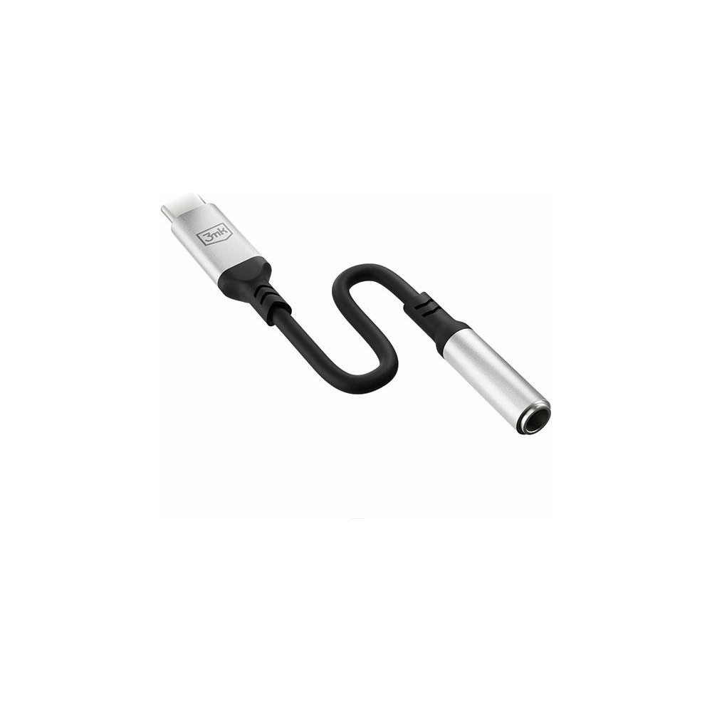 Wholesale 3MK Audio Adapter USB-C/mini jack 3,5 mm black - 3MK4950 - {ean13} - Hurt
