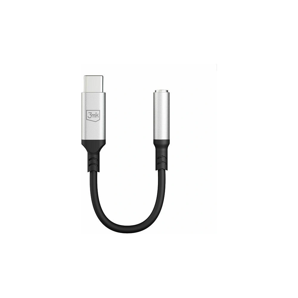 Wholesale 3MK Audio Adapter USB-C/mini jack 3,5 mm black - 3MK4950 - {ean13} - Hurt