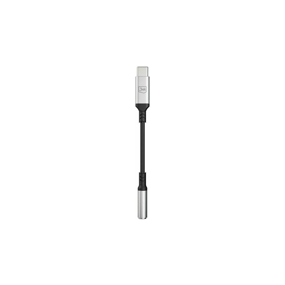 Wholesale 3MK Audio Adapter USB-C/mini jack 3,5 mm black - 3MK4950 - {ean13} - Hurt
