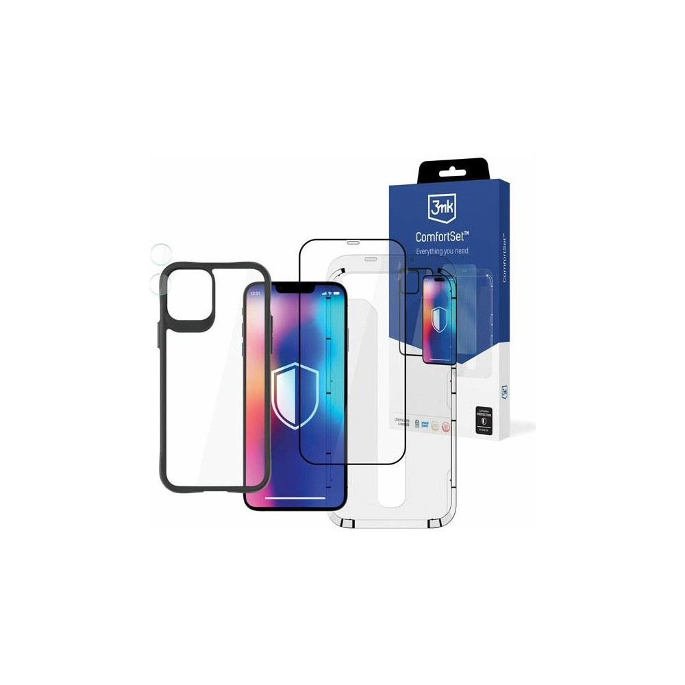 Wholesale 3MK Comfort Set 4in1 Case + Camera Glass + Screen Glass Apple iPhone 11/XR - 3MK4951 - {ean13} - Hurt