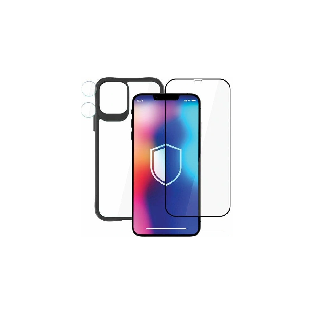 Hurtownia GSM - Set geantă + sticlă de ecran + sticlă pentru cameră 3MK Comfort Set 4in1 Apple iPhone 11/XR - 3MK4951 - {ean13} - Hurt