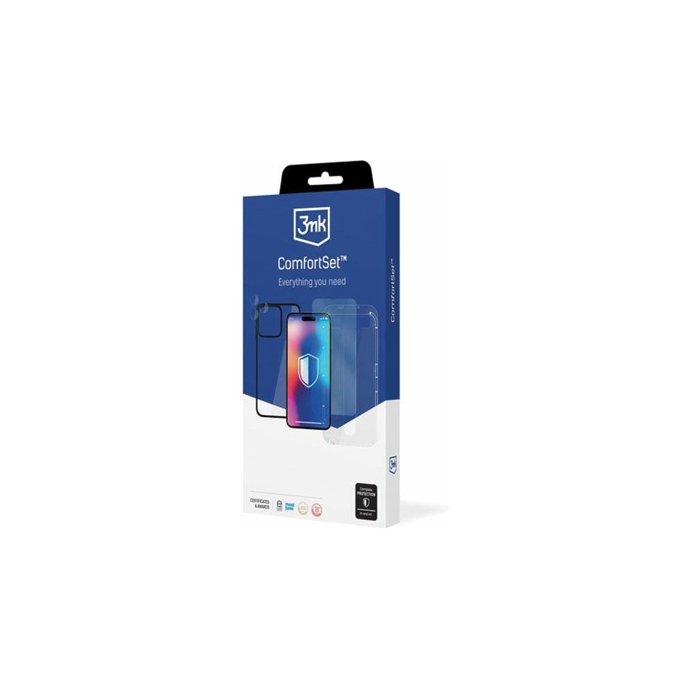 Hurtownia GSM - Set geantă + sticlă de ecran + sticlă pentru cameră 3MK Comfort Set 4in1 Apple iPhone 11/XR - 3MK4951 - {ean13} - Hurt