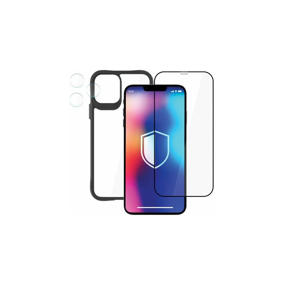 Hurtownia GSM - Set husă + sticlă de ecran + sticlă pentru cameră 3MK Comfort Set 4in1 Apple iPhone 11 Pro - 3MK4952 - {ean13} - Hurt
