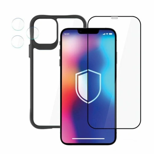 Zestaw etui + szkło ekran + szkło na aparat 3MK Comfort Set 4in1 Apple iPhone 11 Pro Max