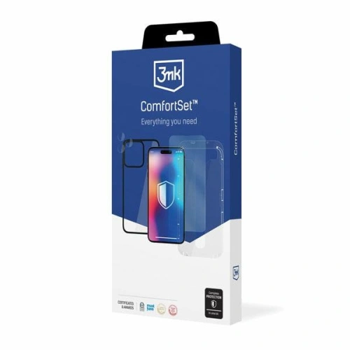 Zestaw etui + szkło ekran + szkło na aparat 3MK Comfort Set 4in1 Apple iPhone 11 Pro Max