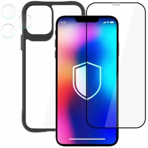 Hurtownia GSM - Set husă + sticlă de ecran + sticlă pentru cameră 3MK Comfort Set 4in1 Apple iPhone 12 Pro - 3MK4955 - {ean13} - Hurt