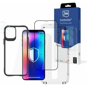 Hurtownia GSM - Sada pouzdra + sklo na displej + sklo na fotoaparát 3MK Comfort Set 4in1 Apple iPhone 12 Pro Max - 3MK4956 - {ean13} - Hurt