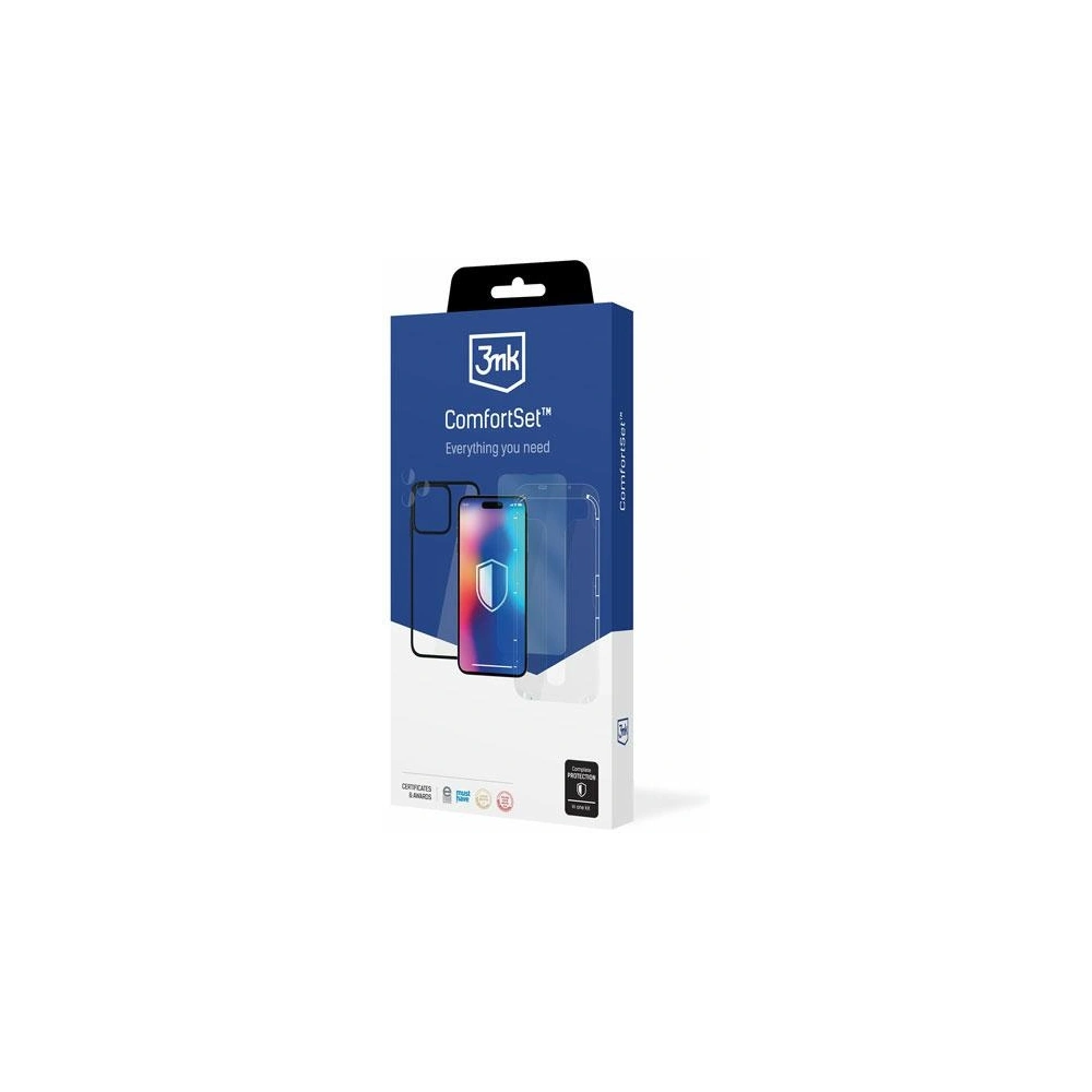Hurtownia GSM - Etui-Set + Displayschutz + Kameraglas 3MK Comfort Set 4in1 Apple iPhone 12 Pro Max - 3MK4956 - {ean13} - Hurt