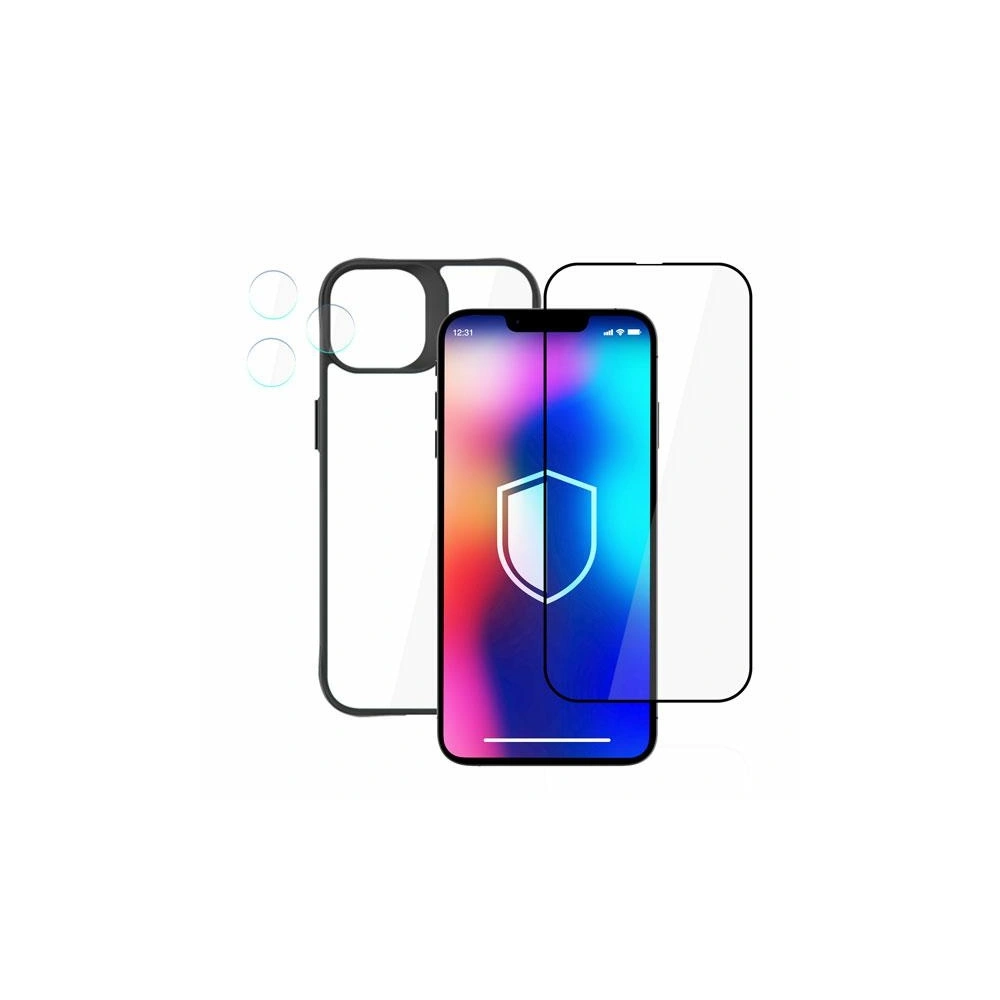 Hurtownia GSM - Tok + kijelzővédő üveg + kamerára való üveg 3MK Comfort Set 4in1 Apple iPhone 13 Pro - 3MK4958 - {ean13} - Hurt