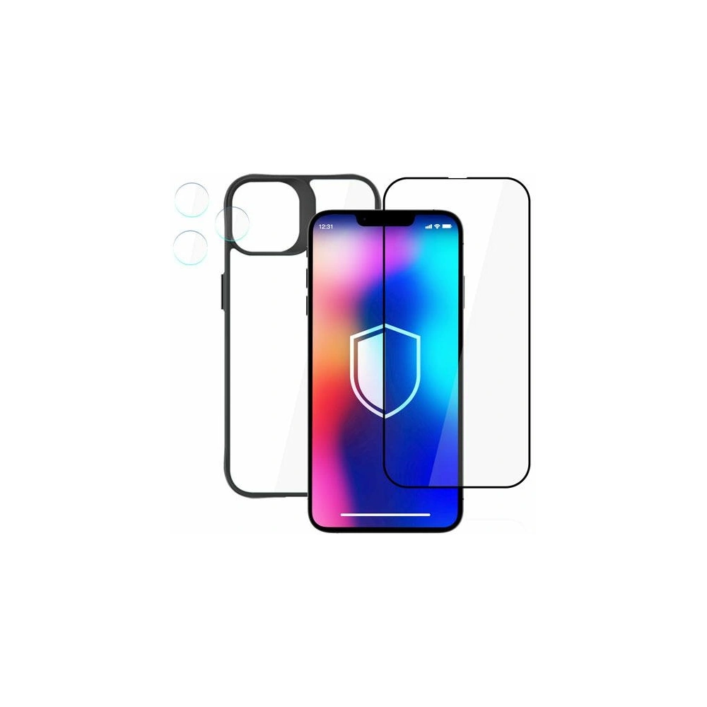 Hurtownia GSM - Set de husă + sticlă pentru ecran + sticlă pentru cameră 3MK Comfort Set 4in1 Apple iPhone 13 Pro Max - 3MK4959 - {ean13} - Hurt