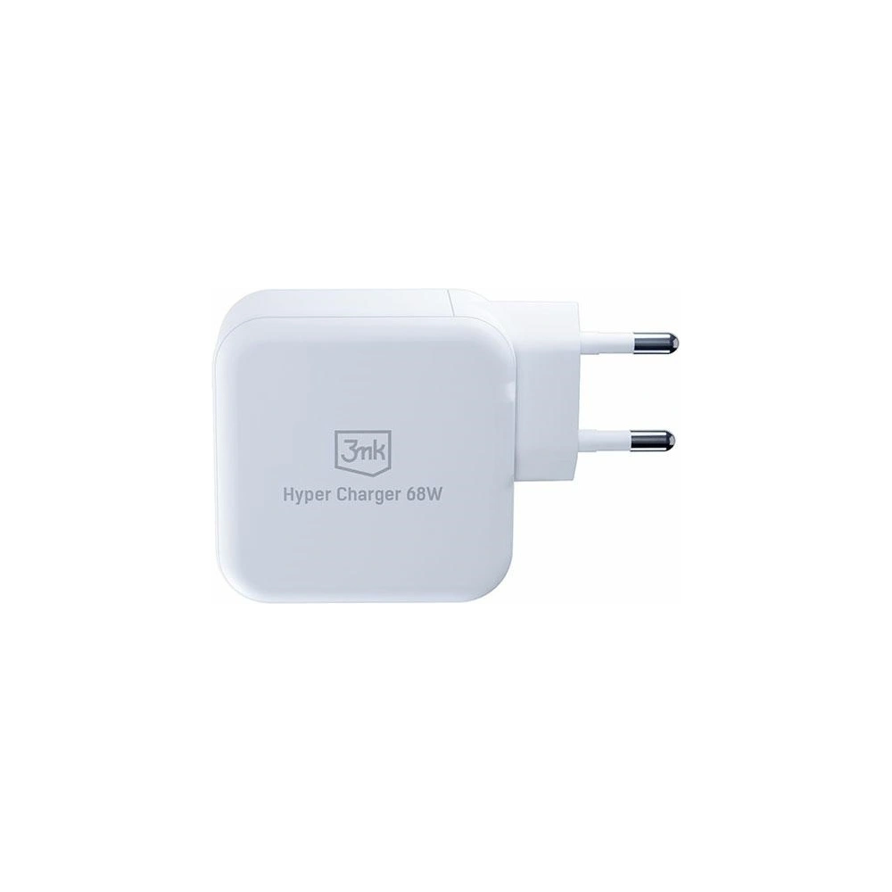 Hurtownia GSM - Încărcătorul de rețea GaN 3MK Hyper Charger 68W USB-A, USB-C PD+QC - 3MK4963 - {ean13} - Hurt