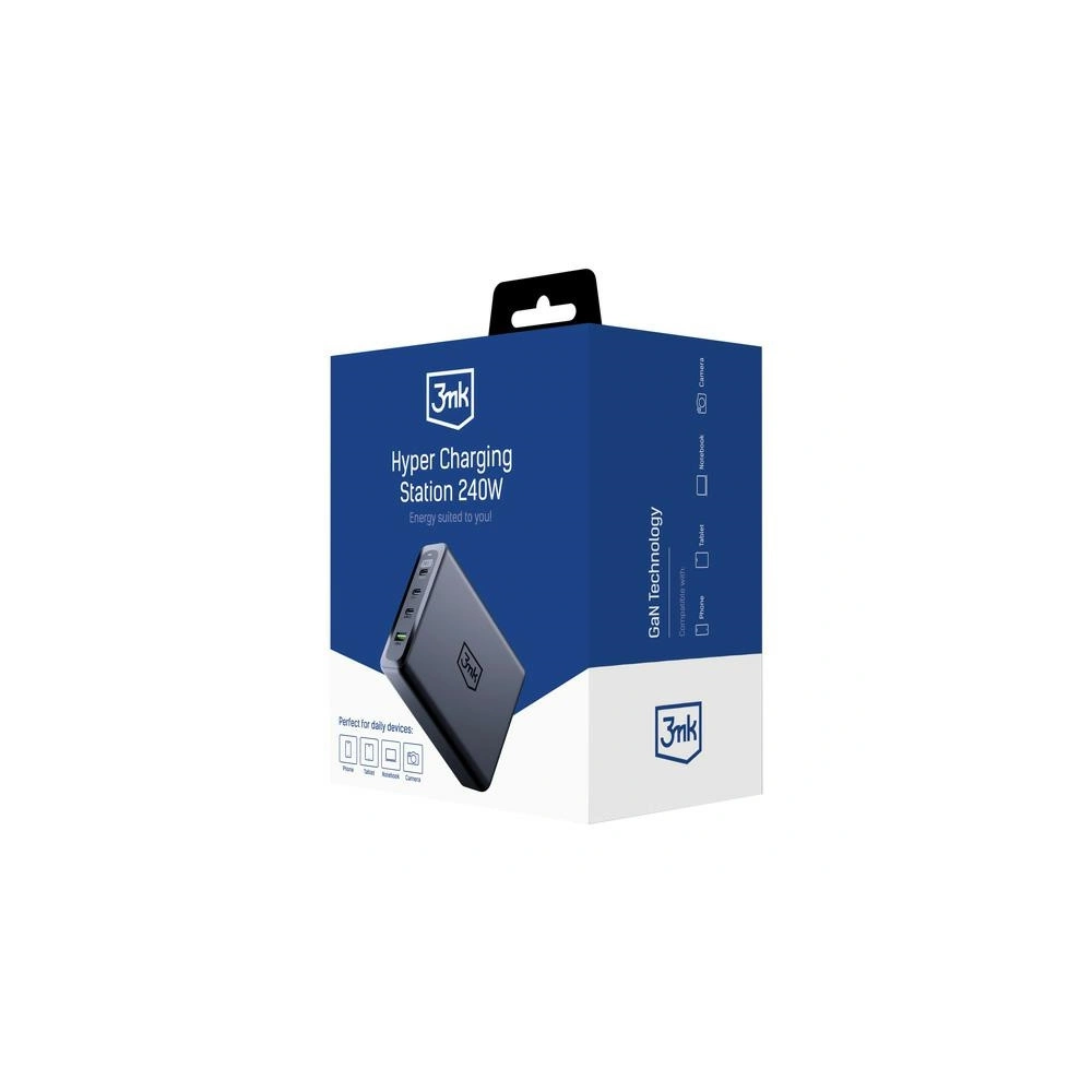 Hurtownia GSM - Töltőállomás 3MK Hyper Charging Station 240W - 3MK4964 - {ean13} - Hurt