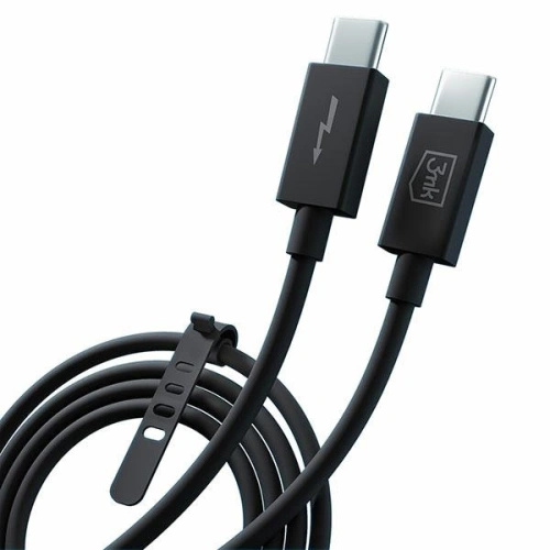 Kabel 3MK Hyper ThunderBolt USB-C/USB-C 1m 240W 5A