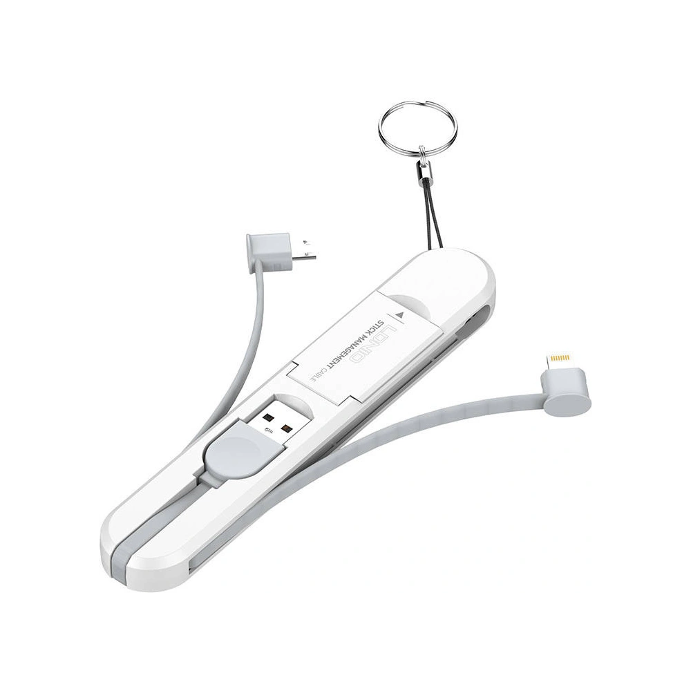 Hurtownia GSM - Kabel LDNIO LC130 3w1 USB-A/USB-C - Lightning - microUSB 45cm - LDN465 - {ean13} - Hurt