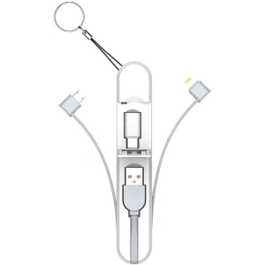 Hurtownia GSM - Kábel LDNIO LC130 3w1 USB-A/USB-C - Lightning - microUSB 45cm - LDN465 - {ean13} - Hurt