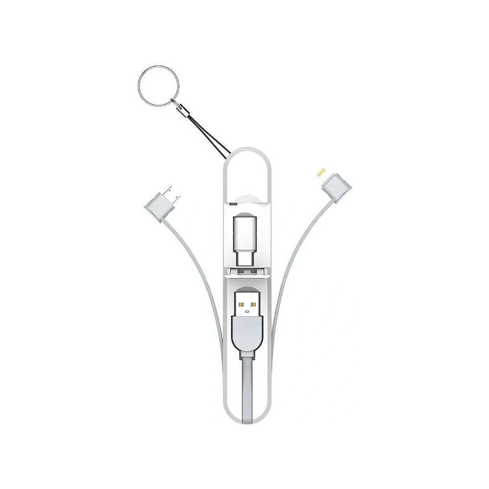 Hurtownia GSM - Kabel LDNIO LC130 3w1 USB-A/USB-C - Lightning - microUSB 45cm - LDN465 - {ean13} - Hurt