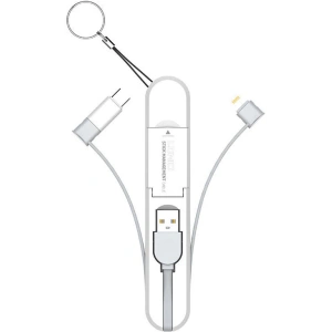 Hurtownia GSM - Kábel LDNIO LC130 3w1 USB-A/USB-C - Lightning - microUSB 45cm - LDN465 - {ean13} - Hurt