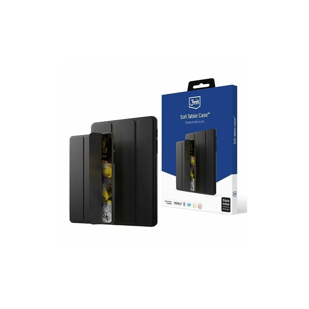 Hurtownia GSM - Etui 3MK Soft Tablet Case Apple iPad 10.2 2019/2020/2021 (7., 8. és 9. generáció) fekete/black - 3MK4990 - {ean13} - Hurt