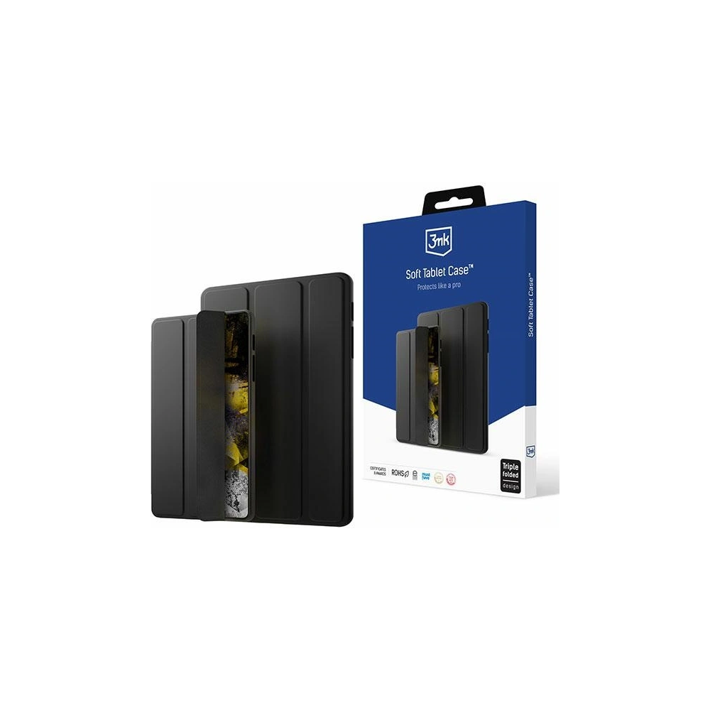 Hurtownia GSM - Etui 3MK Soft Tablet Case Apple iPad Pro 12.9 2020/2021/2022 (4., 5. és 6. generáció) fekete/black - 3MK4995 - {ean13} - Hurt