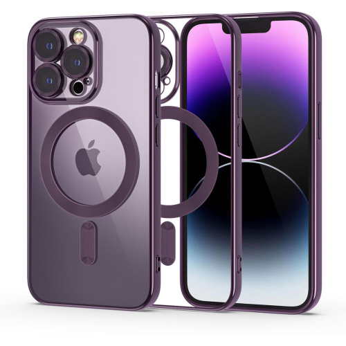 Tech-Protect Distributor - 9490713935682 - THP2079 - Tech-Protect Magshine MagSafe Apple iPhone 14 Pro Max Purple - B2B homescreen