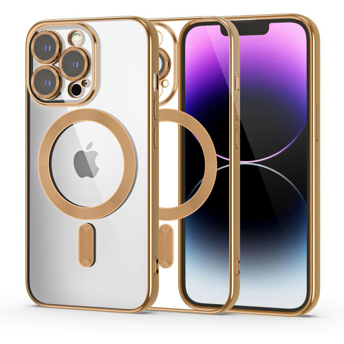 Tech-Protect Distributor - 9490713935620 - THP2082 - Tech-Protect Magshine MagSafe Apple iPhone 14 Pro Gold - B2B homescreen