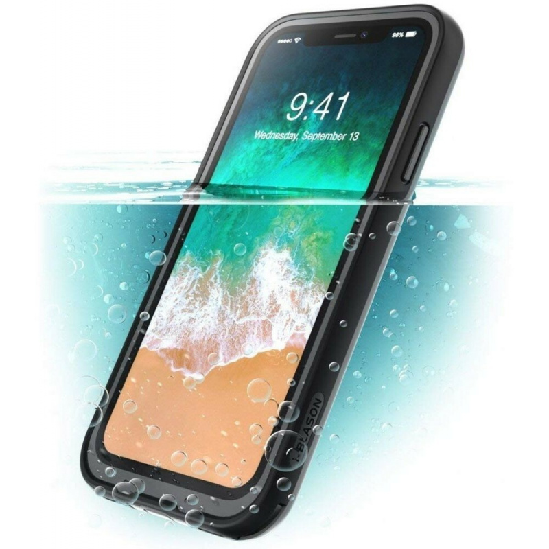 Supcase Distributor - 752454321827 - SPC016BLK - Waterproof Case Supcase IBLSN Aegis IP68 Apple iPhone XS/X Black - B2B homescreen