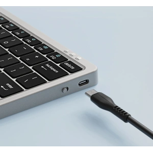 Hurtownia GSM - Klawiatura bezprzewodowa Dux Ducis OK Series Bluetooth Touchpad czarna - DDS1777 - {ean13} - Hurt