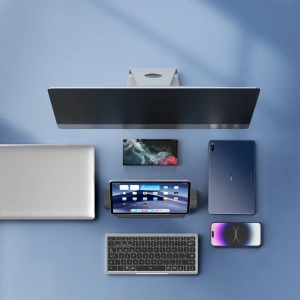 Hurtownia GSM - Bezdrátová klávesnice Dux Ducis OK Series Bluetooth Touchpad černá - DDS1777 - {ean13} - Hurt