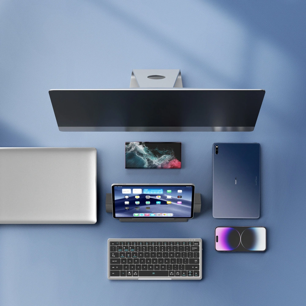 Hurtownia GSM - Bezdrátová klávesnice Dux Ducis OK Series Bluetooth Touchpad černá - DDS1777 - {ean13} - Hurt