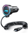 Auto-Ladegerät Joyroom JR-CL08 3w1 1,6m 50W + Lightning-Kabel