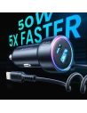 Hurtownia GSM - Autós töltő Joyroom JR-CL08 3w1 1,6m 50W + Lightning kábel - JYR749 - {ean13} - Hurt