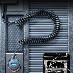 Hurtownia GSM - Autós töltő Joyroom JR-CL08 3w1 1,6m 50W + Lightning kábel - JYR749 - {ean13} - Hurt